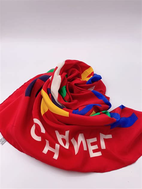 chanel square silk scarf|chanel silk scarf price.